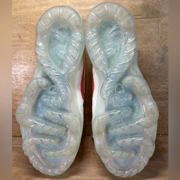 Nike Air VaporMax 2023 Flyknit Womens Size 6.5 Shoes Sneakers Sail Track Red - Picture 8 of 10